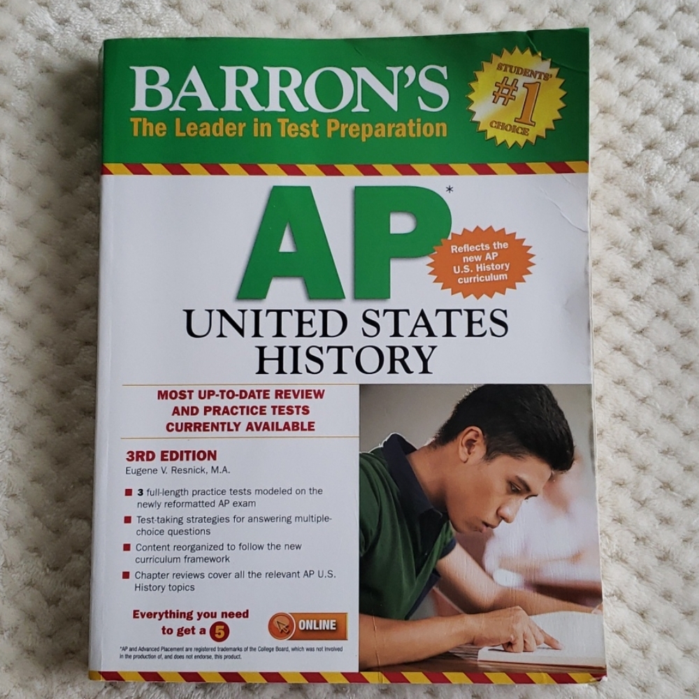 Barron's AP United States History book